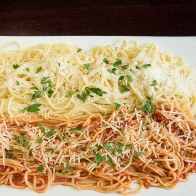 Red & White Spaghetti.
