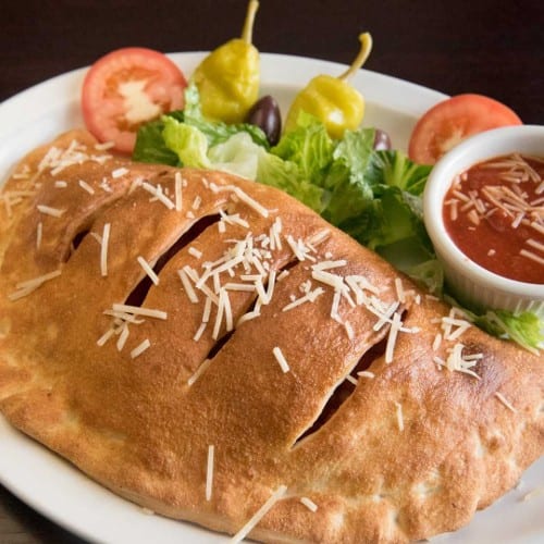 Meat Calzone.
