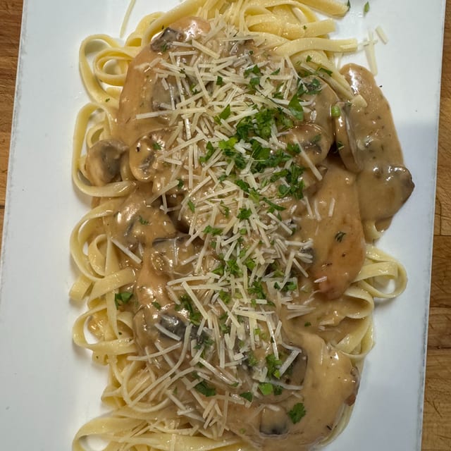 Chicken Marsala.