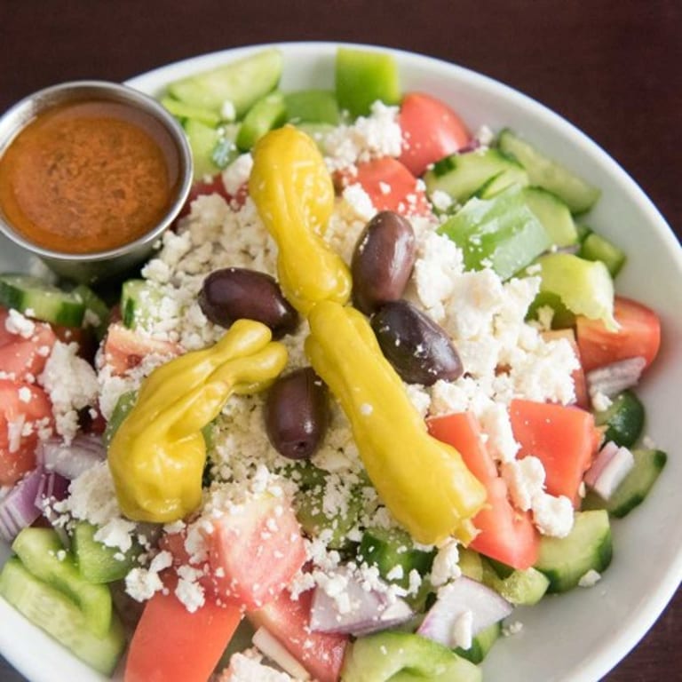 Fresh Greek Salad: A Mediterranean Delight