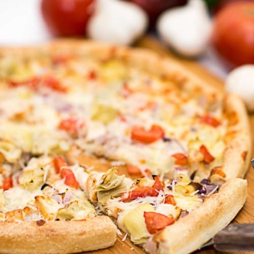 Artichoke Chicken Pizza (Large 15").